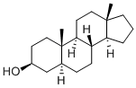 5Α-雄甾烷-3Β-醇 结构式