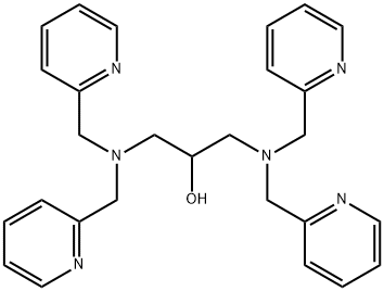 2-羟基-N,N,N′,N′-四(2-吡啶基甲基)-1,3-丙二胺 结构式