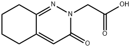 (3-氧代-5,6,7,8-四氢噌啉-2(3H)-基)乙酸 结构式