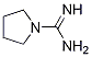PYRROLIDINE-1-CARBOXIMIDAMIDE 结构式