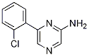 6-(2-氯苯基)吡嗪-2-胺 结构式