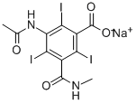 异泛影酸钠盐 结构式