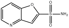 Furo[3,2-b]pyridine-2-sulfonamide(9CI) 结构式