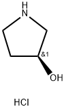 (S)-3-羟基吡咯烷盐酸盐 结构式