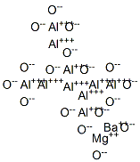 decaaluminium barium magnesium heptadecaoxide 结构式