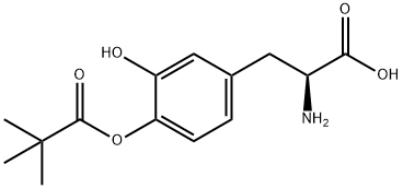 4-O-三甲基乙酰基-3-羟基-L-戊胺 结构式