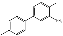 4-氟-4'-甲基-[1,1'-联苯]-3-胺 结构式