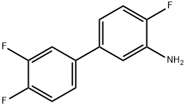 3',4,4'-三氟-[1,1'-联苯]-3-胺 结构式