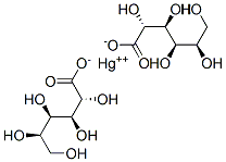 Mercury(II) bis(D-gluconate) 结构式