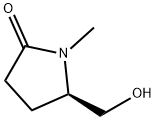 (R)-5-(羟甲基)-1-甲基吡咯烷-2-酮 结构式