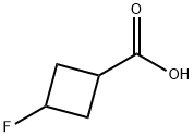 3-氟环丁烷羧酸 结构式