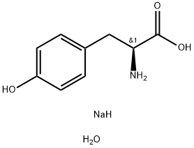 L-酪氨酸二钠盐二水合物 结构式