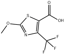 2-甲氧基-4-三氟甲基噻唑-5-甲酸 结构式