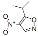 Isoxazole, 5-(1-methylethyl)-4-nitro- (9CI) 结构式