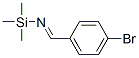 Trimethylsilylamine, N-(4-bromobenzylidene)- 结构式