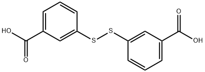 3,3'-二羧基二苯二硫醚 结构式