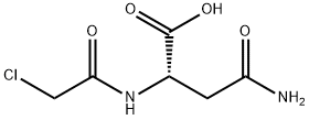 CHLOROACETYL-L-ASPARAGINE 结构式