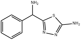 5-[氨基(苯基)甲基]-1,3,4-噻二唑-2-胺二盐酸盐 结构式