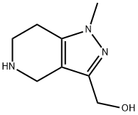 (1-甲基-4,5,6,7-四氢-1H-吡唑并[4,3-C]吡啶-3-基)甲醇盐酸盐 结构式