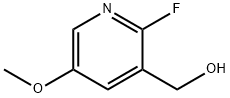 (2-氟-5-甲氧基吡啶-3-基)甲醇 结构式