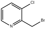 2-(溴甲基)-3-氯吡啶 结构式