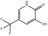 2,3-二羟基-5-三氟甲基吡啶 结构式