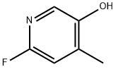 6-氟-4-甲基-3-羟基吡啶 结构式