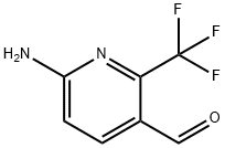 6-Amino-2-(trifluoromethyl)nicotinaldehyde 结构式