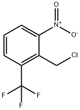 2-硝基-6-三氟甲基氯苄 结构式