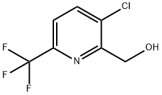 3-氯-6-三氟甲基吡啶-2-甲醇 结构式