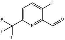 3-氟-6-三氟甲基吡啶-2-甲醛 结构式