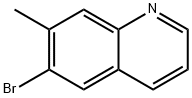 6-溴-7-甲基喹啉 结构式