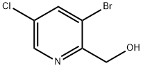 (3-溴-5-氯吡啶-2-基)甲醇 结构式