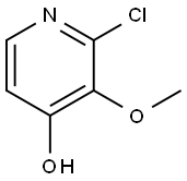 2-氯-3-甲氧基吡啶-4-醇 结构式