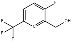 3-氟-6-三氟甲基吡啶-2-甲醇 结构式
