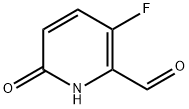 3-氟-1,6-二氢-6-氧代-2-吡啶甲醛 结构式