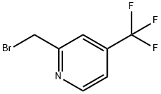 2-(溴甲基)-4-三氟甲基吡啶 结构式