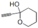 2H-Pyran-2-ol, 2-ethynyltetrahydro- (9CI) 结构式