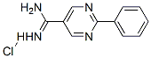 5-Pyrimidinecarboximidamide,2-phenyl-,monohydrochloride(9CI) 结构式