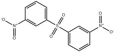 3,3'-二硝基二苯砜 结构式