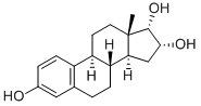 17-环雌三醇 结构式