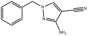 3-氨基-苄基-1H-吡唑-4-甲腈 结构式