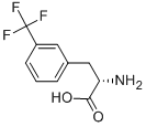 L-3-三氟甲基苯丙氨酸 结构式