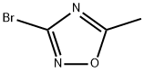 3-溴-5-甲基-1,2,4-恶二唑 结构式