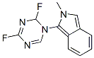 1-(4,6-difluoro-1,3,5-triazinyl)-2-methylisoindole 结构式