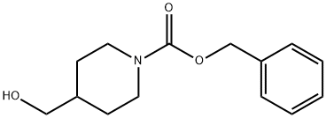 1-Cbz-4-羟甲基哌啶 结构式