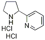 2-(2-吡啶基)吡咯烷盐酸盐 结构式