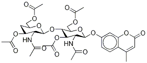 4-Methylumbelliferyl 4-Deoxy--D-chitobiose Peracetate