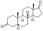 雄甾-3,17-二酮 结构式