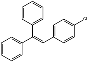 1,1-Diphenyl-2-(4-chlorophenyl)ethene 结构式